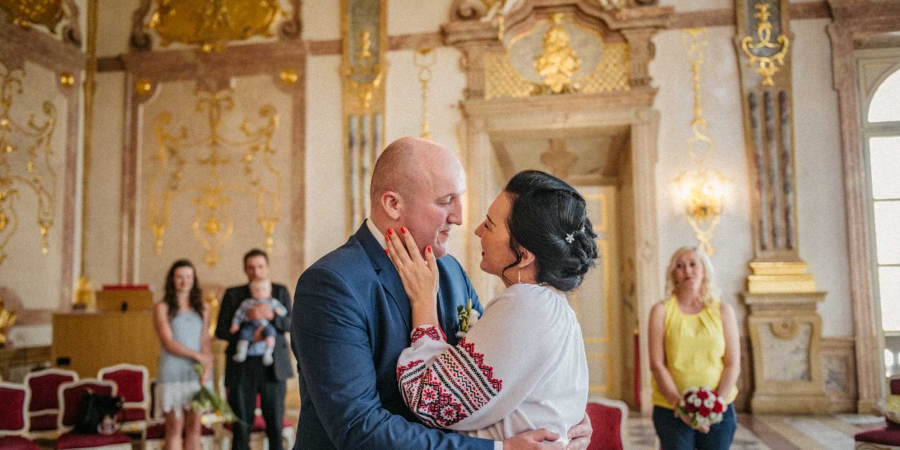 Hochzeit von Iryna & Tadeusz im Schloss Mirabell Salzburg