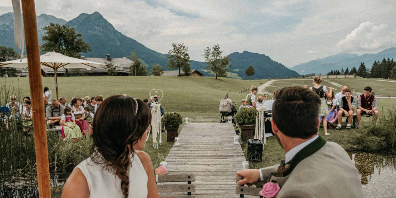 Hochzeit von Hanni & Charly am Winterstellgut bei Salzburg