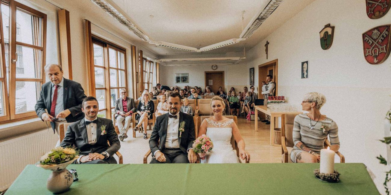 Hochzeit von Janina und Marco Standesamt in Anger