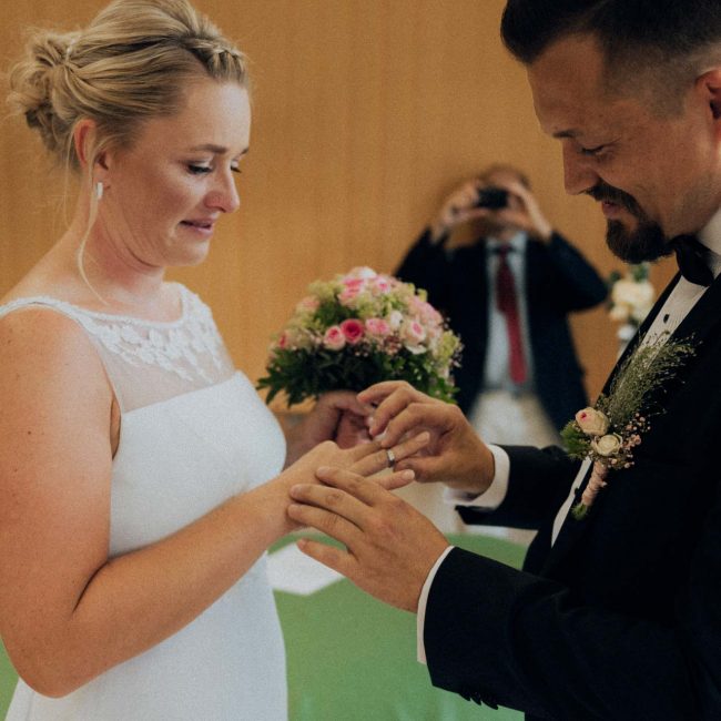 Hochzeit von Janina und Marco Standesamt in Anger