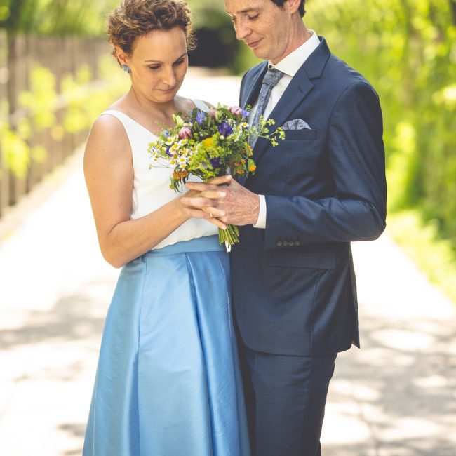 Hochzeit von Astrid und Michael im Marmorsaal vom Schloss Mirabell in Salzburg.