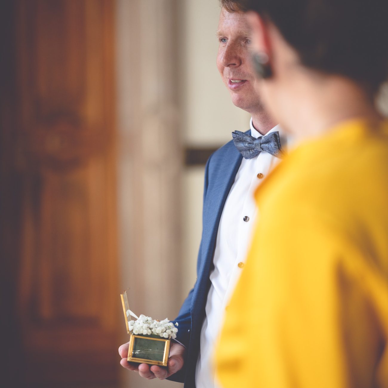 Hochzeit von Astrid und Michael im Marmorsaal vom Schloss Mirabell in Salzburg.