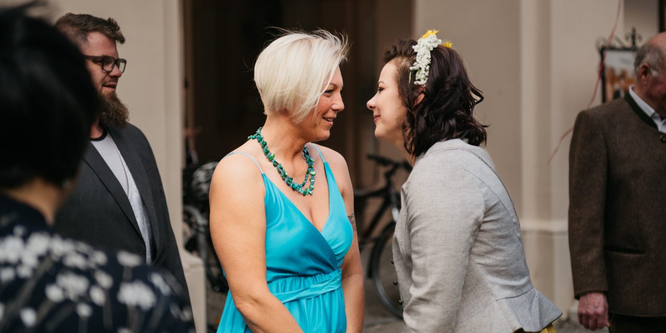 Hochzeit von Eva und Andreas im Marmorsaal vom Schloss Mirabell in Salzburg