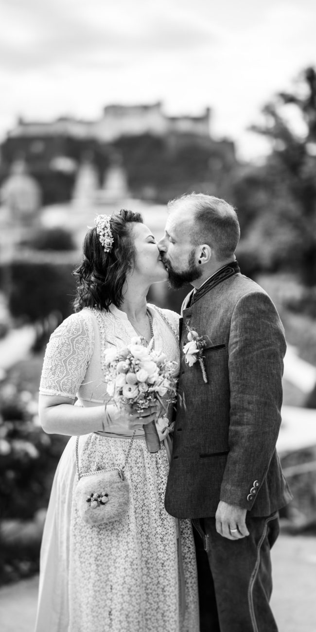 Hochzeit von Eva und Andreas im Marmorsaal vom Schloss Mirabell in Salzburg