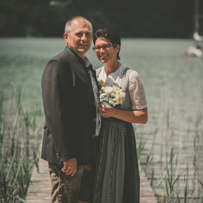 Hochzeit von Ramona und Ernst im Standesamt St. Gilgen / Waldhofalm.