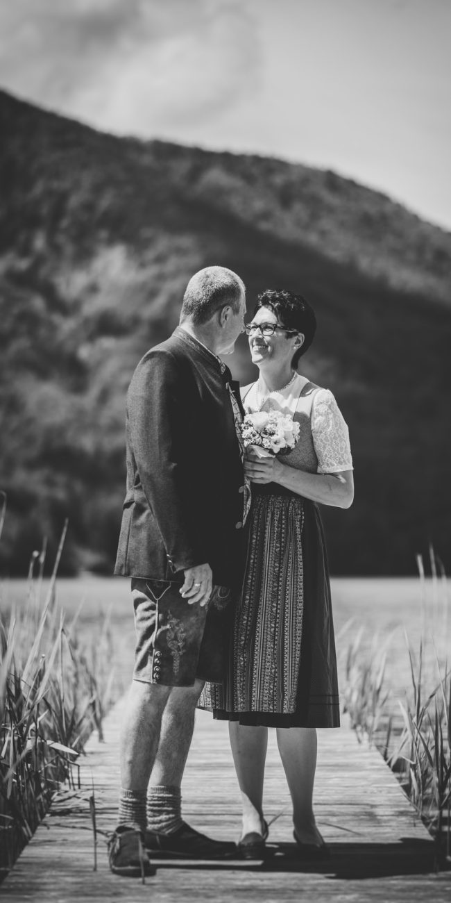 Hochzeit von Ramona und Ernst im Standesamt St. Gilgen / Waldhofalm.