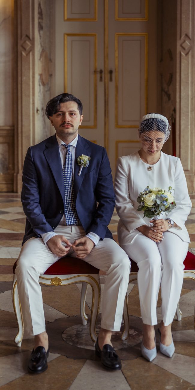 Hochzeit im Schloss Mirabell Salzburg – Brautpaar Shahnoza & Samir